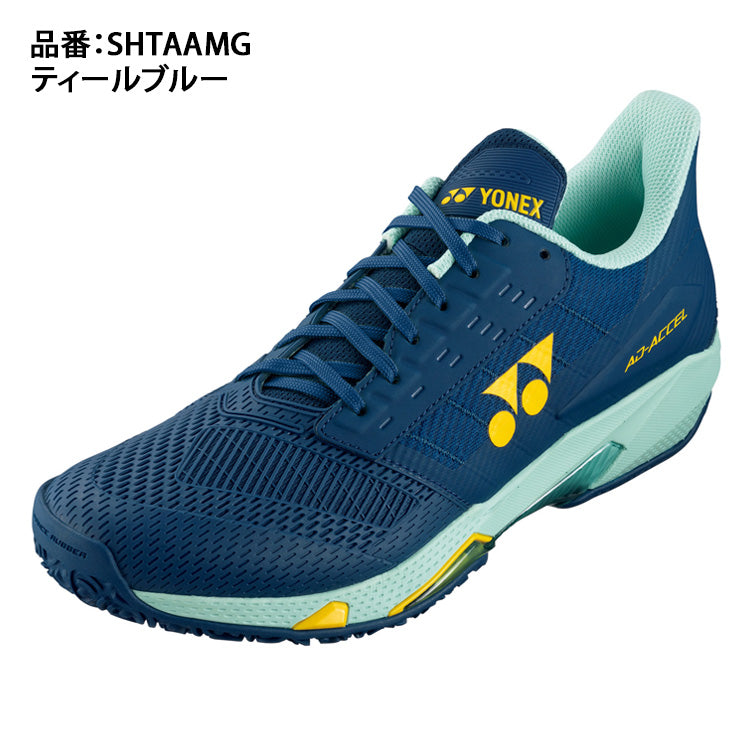 ヨネックス YONEX メンズ テニス シューズ パワークッションアドアクセル GC 3E SHTAAMG クレーコート 砂入り人工芝コート yon25fw