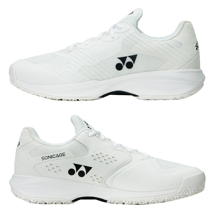 ヨネックス YONEX テニス シューズ パワークッション ソニケージ ワイド GC 4E メンズ ユニセックス SHTSCWG クレーコート 砂入り人工芝コート yon25fw