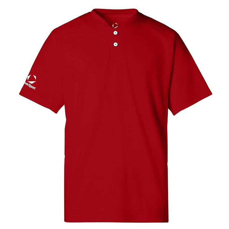 デサント ムーブスポーツ 2ボタン ショートスリーブシャツ 半袖 Tシャツ メンズ ST6SHTT0M スポーツウェア MOVESPORT des26ss