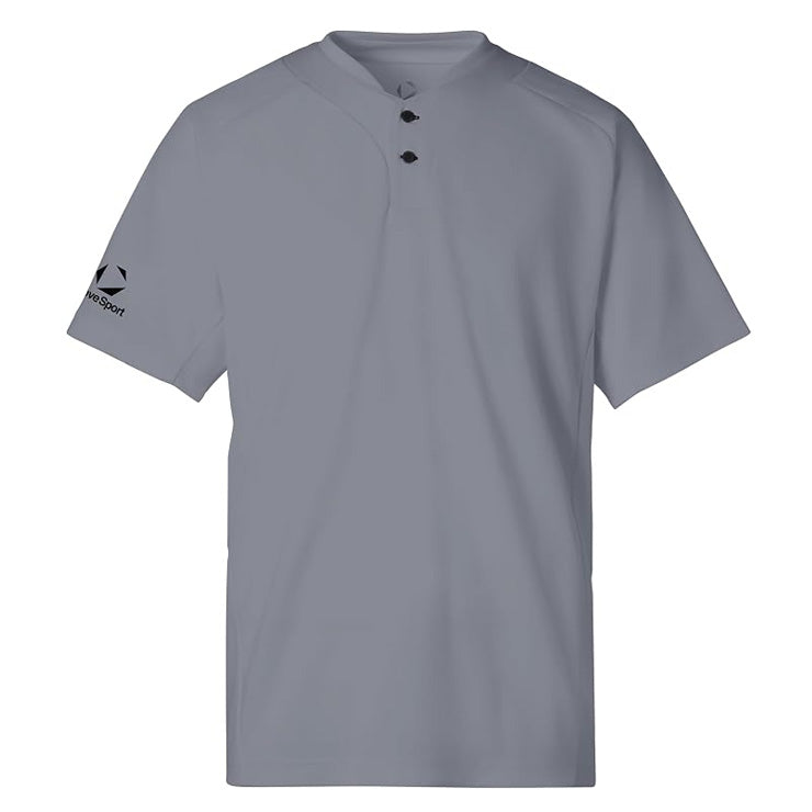 デサント ムーブスポーツ 2ボタン ショートスリーブシャツ 半袖 Tシャツ メンズ ST6SHTT0M スポーツウェア MOVESPORT des26ss