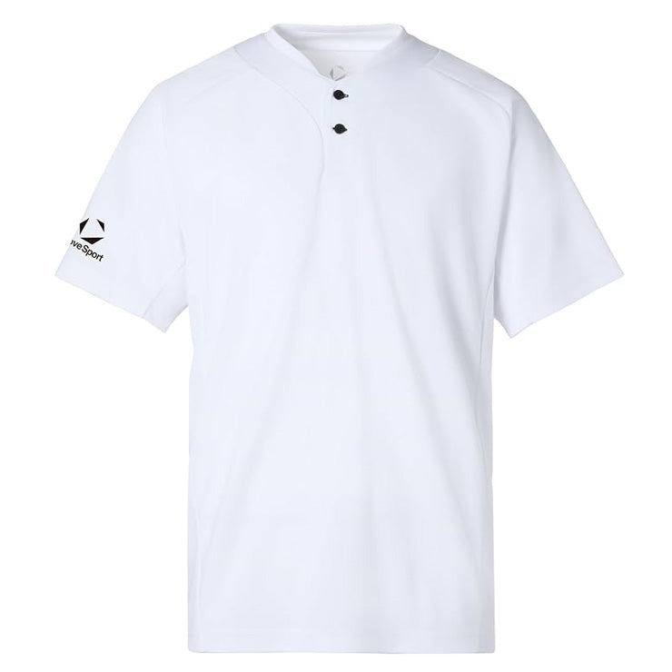 デサント ムーブスポーツ 2ボタン ショートスリーブシャツ 半袖 Tシャツ メンズ ST6SHTT0M スポーツウェア MOVESPORT des26ss