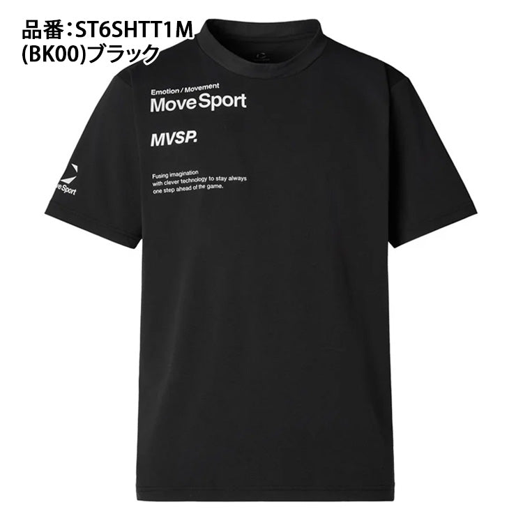 デサント ムーブスポーツ グラフィック 半袖 Tシャツ メンズ ST6SHTT1M スポーツウェア MOVESPORT des26ss