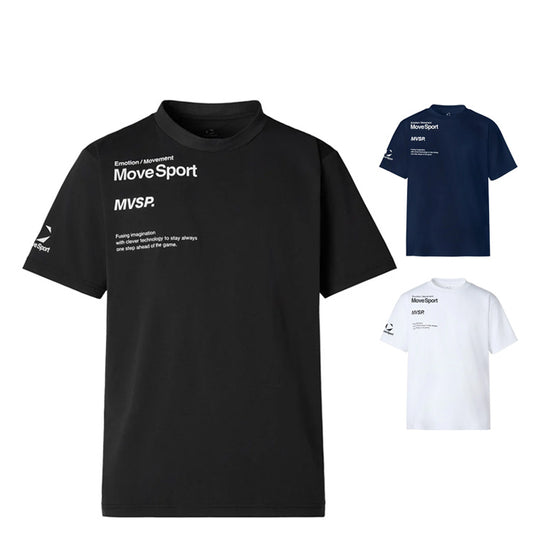 デサント ムーブスポーツ グラフィック 半袖 Tシャツ メンズ ST6SHTT1M スポーツウェア MOVESPORT des26ss