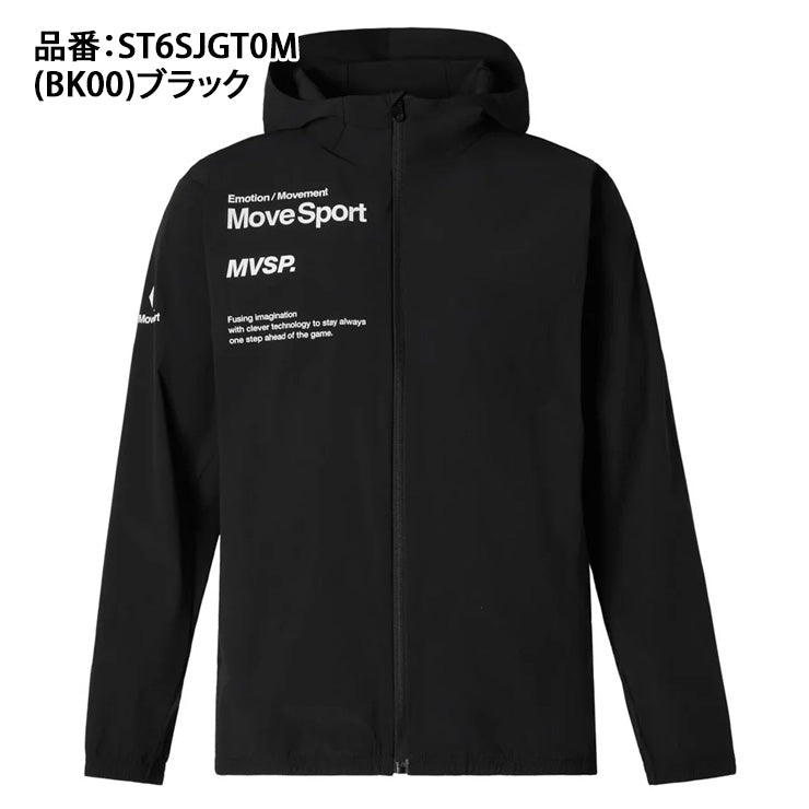 デサント ムーブスポーツ グラフィックトレーニング ジャケット 長袖 フーディー メンズ ST6SJGT0M スポーツウェア MOVESPORT des26ss
