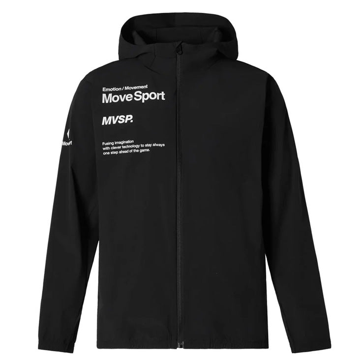 デサント ムーブスポーツ グラフィックトレーニング ジャケット 長袖 フーディー メンズ ST6SJGT0M スポーツウェア MOVESPORT des26ss