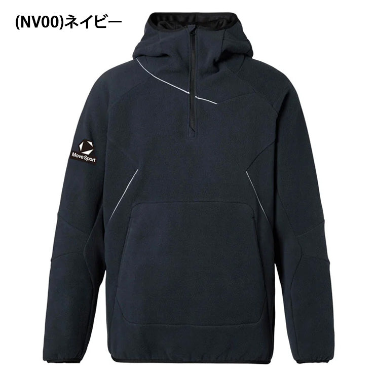 デサント ムーブスポーツ フリースジャケット 長袖 フーディー メンズ ST6SSWT0M スポーツウェア MOVESPORT des26ss