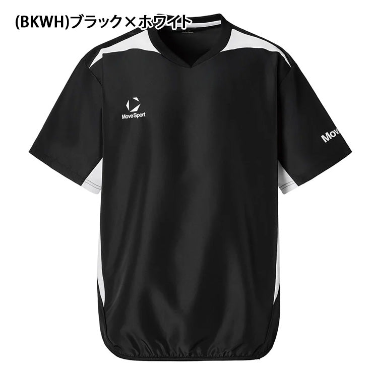 デサント ムーブスポーツ 半袖 ウィンドピステ メンズ ST6SWBT0M スポーツウェア MOVESPORT des26ss