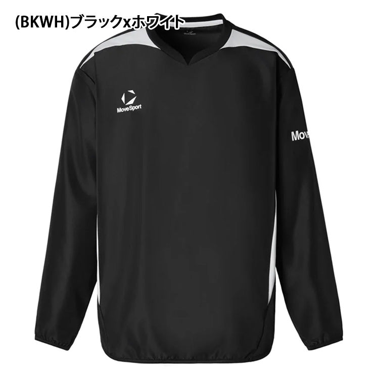 デサント ムーブスポーツ 長袖 ウィンドピステ メンズ ST6SWBT0M スポーツウェア ウィンドブレーカー MOVESPORT des26ss