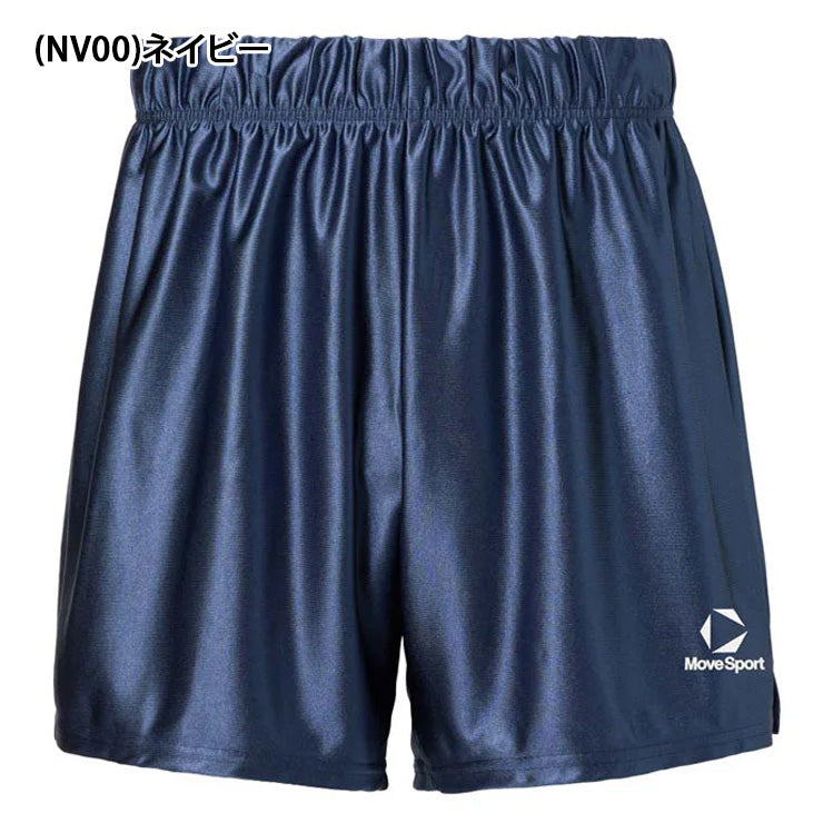 デサント ムーブスポーツ メンズ バレーボールパンツ レギュラーシルエット 股下13.5cm バレーパンツ SV6SHP01M スポーツウェア MOVESPORT des26ss