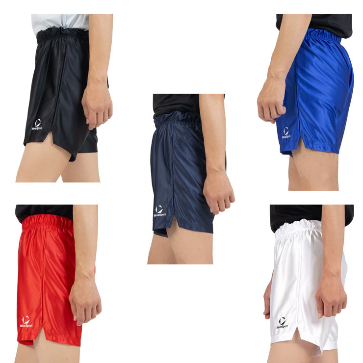 デサント ムーブスポーツ メンズ バレーボールパンツ レギュラーシルエット 股下18cm バレーパンツ SV6SHP02M スポーツウェア MOVESPORT des26ss