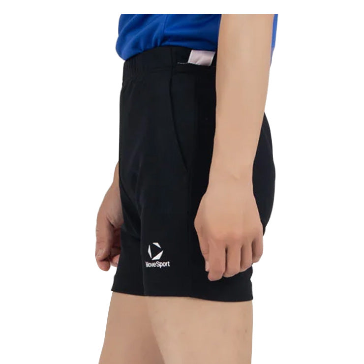 デサント ムーブスポーツ バレーボールパンツ すっきりシルエット 股下16cm バレーパンツ ユニセックス SV6SHP02U スポーツウェア MOVESPORT des26ss