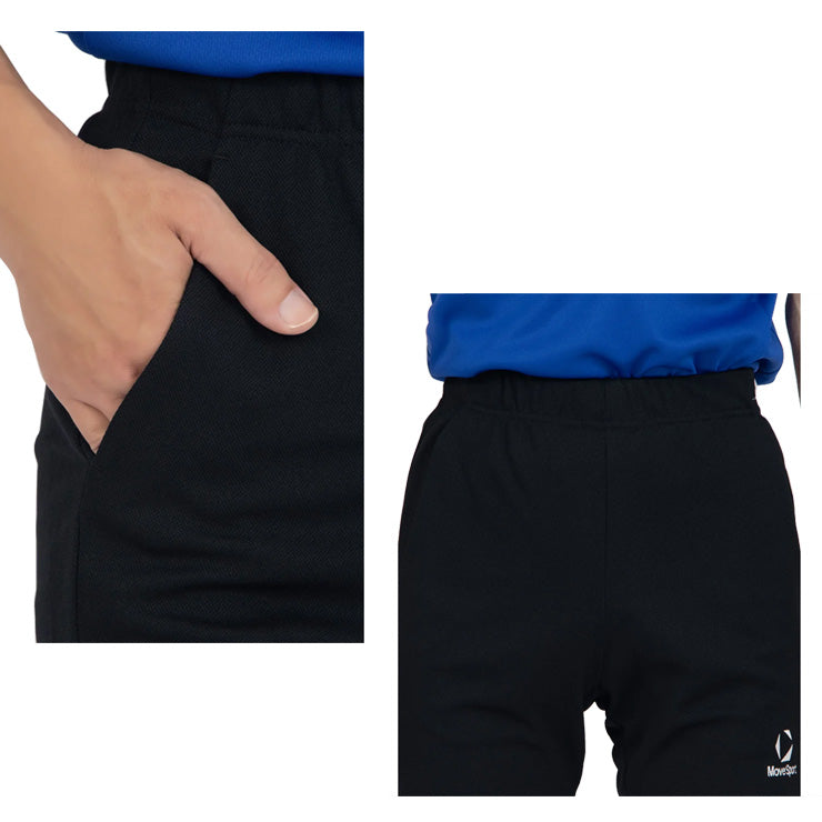 デサント ムーブスポーツ バレーボールパンツ すっきりシルエット 股下16cm バレーパンツ ユニセックス SV6SHP02U スポーツウェア MOVESPORT des26ss
