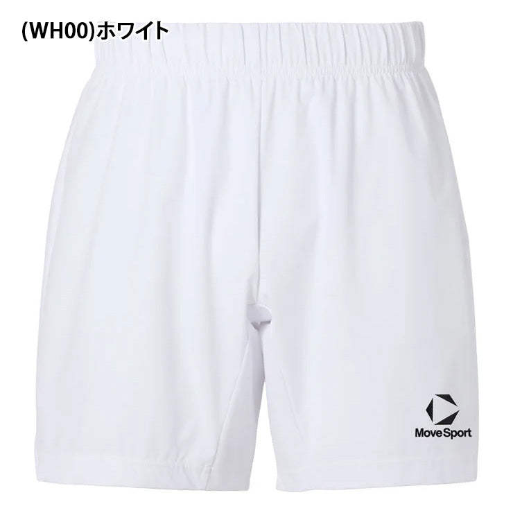 デサント ムーブスポーツ メンズ バレーボールパンツ すっきりシルエット 股下18cm バレーパンツ SV6SHP03M スポーツウェア MOVESPORT des26ss