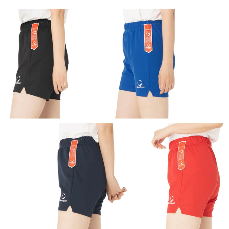 デサント ムーブスポーツ レディース バレーボールパンツ レギュラーシルエット 股下12cm バレーパンツ SV6SHP04L スポーツウェア MOVESPORT des26ss