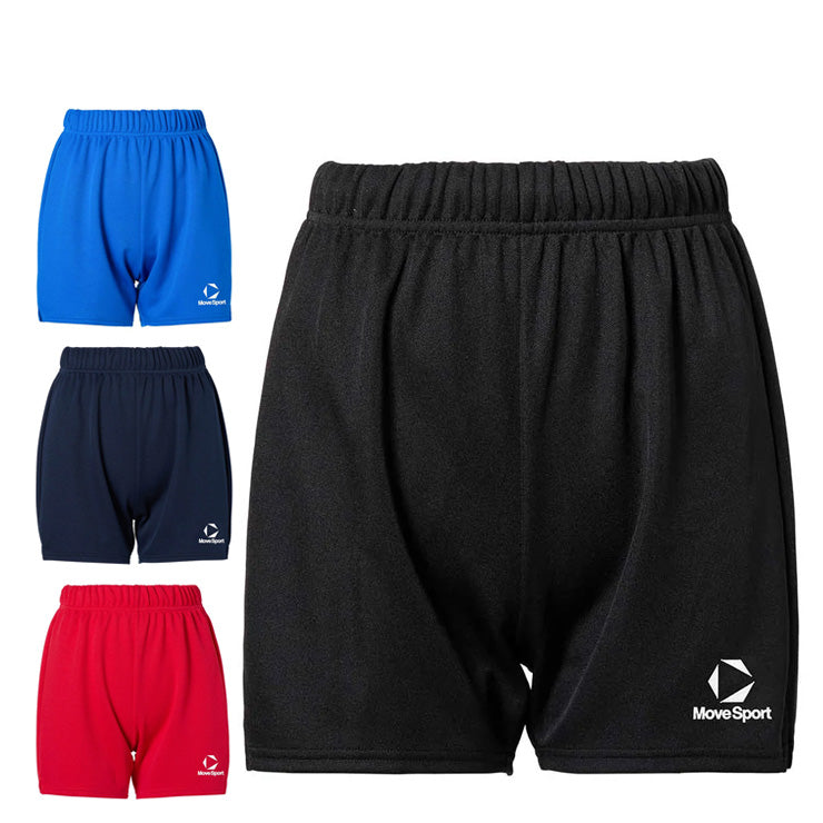 デサント ムーブスポーツ レディース バレーボールパンツ レギュラーシルエット 股下12cm バレーパンツ SV6SHP04L スポーツウェア MOVESPORT des26ss