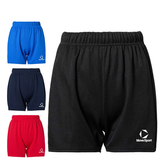 デサント ムーブスポーツ レディース バレーボールパンツ レギュラーシルエット 股下12cm バレーパンツ SV6SHP04L スポーツウェア MOVESPORT des26ss