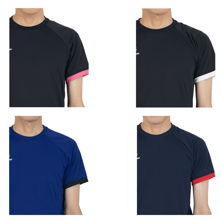 デサント ムーブスポーツ 半袖 バレーボールシャツ Tシャツ メンズ SV6SHT01U スポーツウェア MOVESPORT des26ss