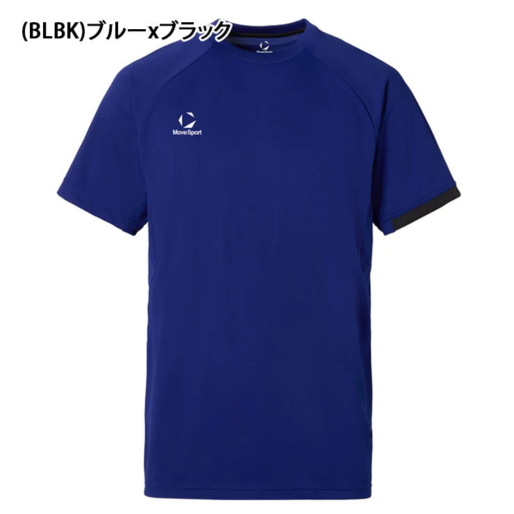 デサント ムーブスポーツ 半袖 バレーボールシャツ Tシャツ メンズ SV6SHT01U スポーツウェア MOVESPORT des26ss