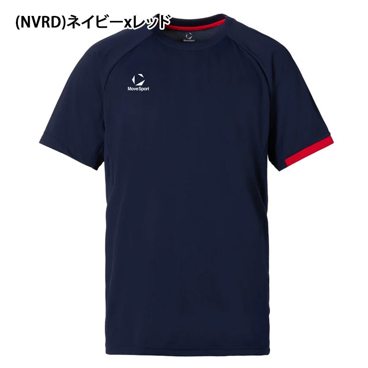 デサント ムーブスポーツ 半袖 バレーボールシャツ Tシャツ メンズ SV6SHT01U スポーツウェア MOVESPORT des26ss