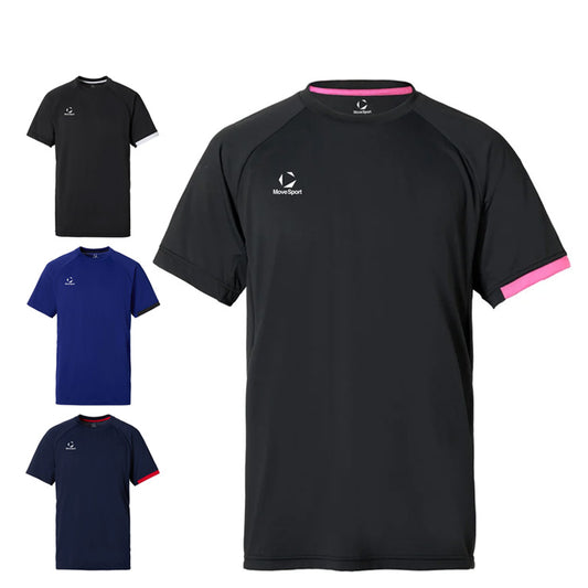 デサント ムーブスポーツ 半袖 バレーボールシャツ Tシャツ メンズ SV6SHT01U スポーツウェア MOVESPORT des26ss