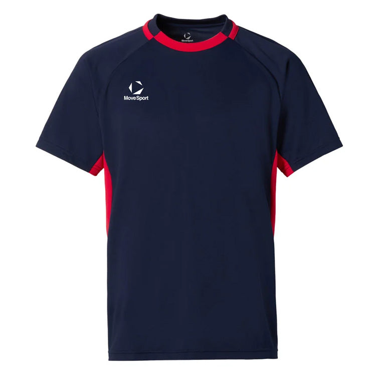 デサント ムーブスポーツ 半袖 バレーボールシャツ Tシャツ メンズ SV6SHT03U スポーツウェア MOVESPORT des26ss