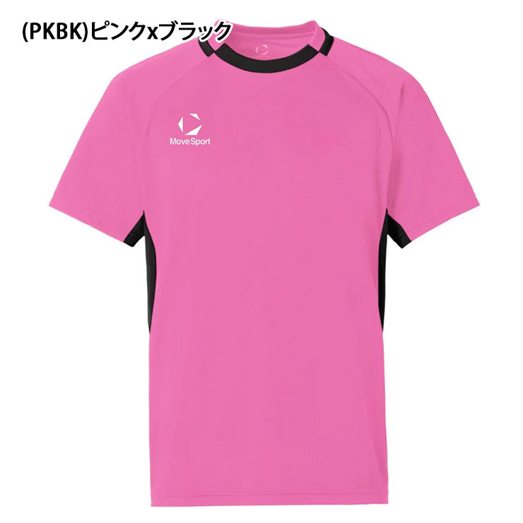 デサント ムーブスポーツ 半袖 バレーボールシャツ Tシャツ メンズ SV6SHT03U スポーツウェア MOVESPORT des26ss