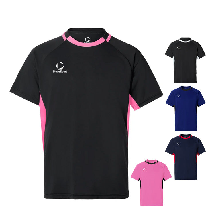 デサント ムーブスポーツ 半袖 バレーボールシャツ Tシャツ メンズ SV6SHT03U スポーツウェア MOVESPORT des26ss