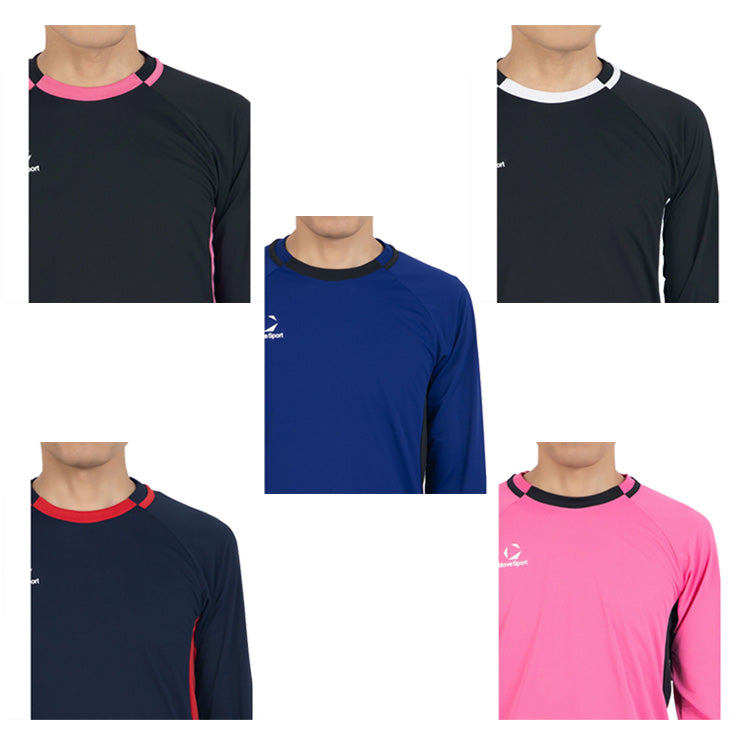 デサント ムーブスポーツ 長袖 バレーボールシャツ Tシャツ メンズ SV6SLT03U スポーツウェア MOVESPORT des26ss