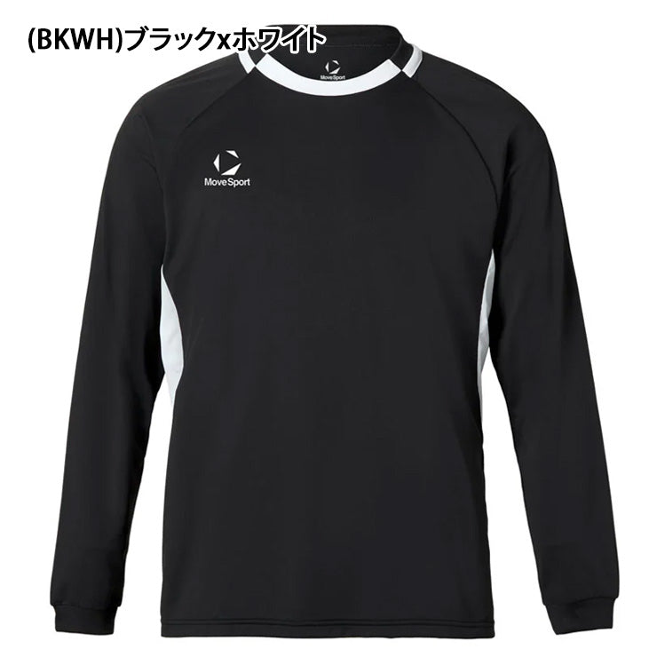 デサント ムーブスポーツ 長袖 バレーボールシャツ Tシャツ メンズ SV6SLT03U スポーツウェア MOVESPORT des26ss