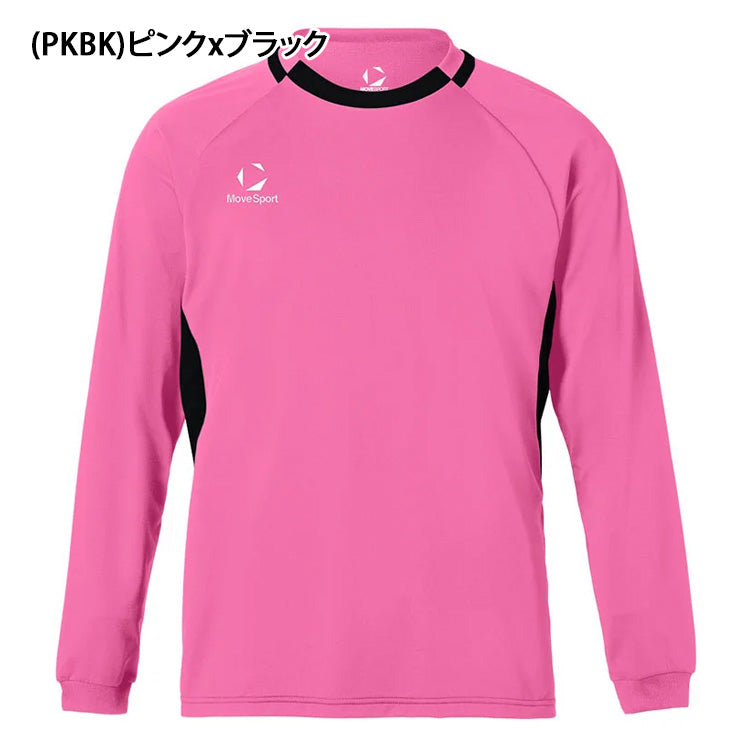デサント ムーブスポーツ 長袖 バレーボールシャツ Tシャツ メンズ SV6SLT03U スポーツウェア MOVESPORT des26ss
