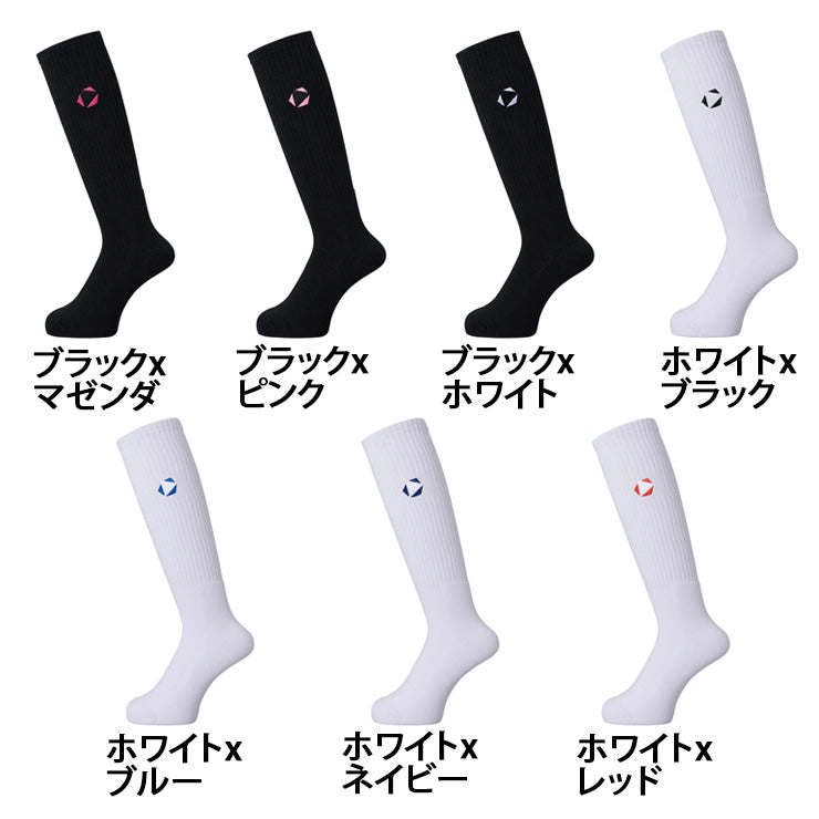 デサント ムーブスポーツ バレーボール ハイソックス 1足 SV6SSO01U スポーツソックス MOVESPORT des26ss
