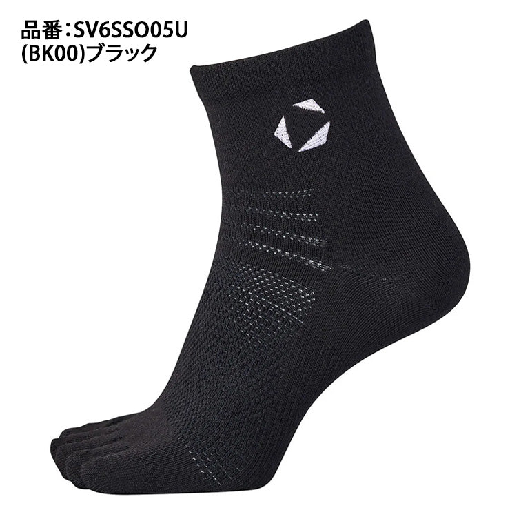 石川祐希選手共同開発 デサント ムーブスポーツ バレーボール 5本指 ショートソックス 1足 SV6SSO05U スポーツソックス MOVESPORT des26ss