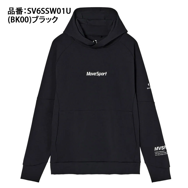 石川祐希選手着用 デサント ムーブスポーツ スウェットジャケット 長袖 フーディー メンズ SV6SSW01U スポーツウェア MOVESPORT des26ss