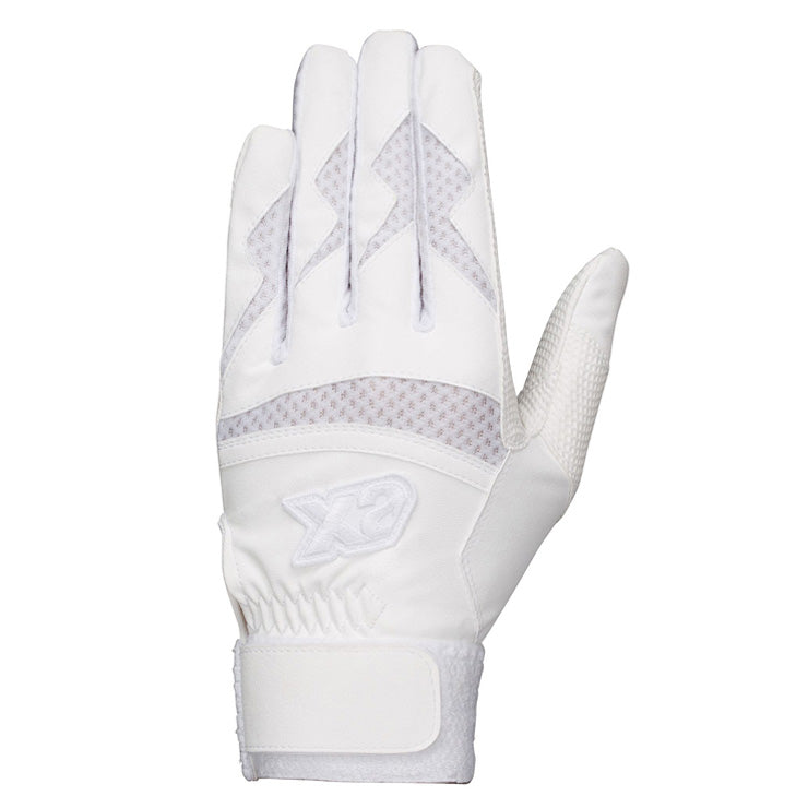 バッティンググローブ 刺繍1円】ザナックス バッティンググローブ 高校野球対応 両手用