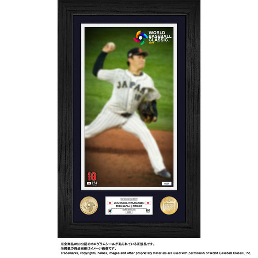 【予約】2026 World Baseball Classic 出場記念 山本由伸 ダブルコインフォトミント 記念グッズ 記念アイテム 山本 日本代表 グッズ ハイランドミント