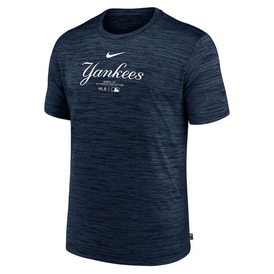 ナイキ ニューヨーク・ヤンキース 半袖 Tシャツ ベースボールシャツ MLBオーセンティックコレクション New York Yankees Nike Navy Authentic Collection Velocity Performance Practice T-Shirt メンズ NKM5-4FA-NK-J37 スポーツウェア トレーニング メジャーリーグ