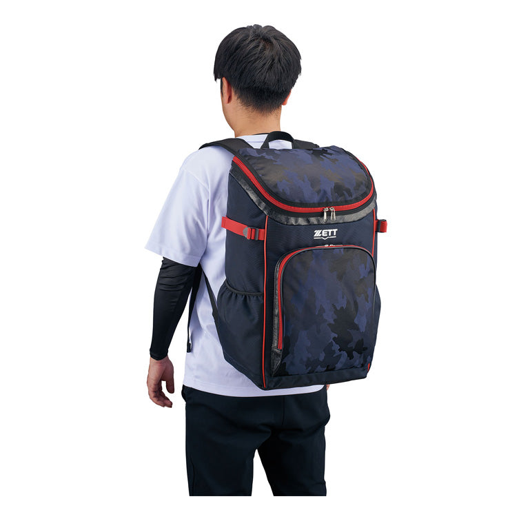 【2026モデル】ゼット 野球 デイパック バックパック 43L リュックサック BA1505A 大人 一般 ジュニア 小学生 中学生 少年野球 ベースボールバッグ 野球バッグ スポーツバッグ バッグ かばん カバン バック zett