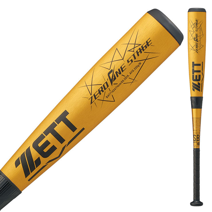 【2026モデル】ゼット 少年軟式 金属バット ゼロワンステージ ミドルバランス FRP製 74cm 520g 76cm 530g 78cm 540g 80cm 550g 少年野球 BAT716 軽い 軟式バット JSBBマーク 軟式野球 学童野球 小学生 子供 キッズ こども ジュニア Jr 公園 校庭 J号ボール J号球 ZETT