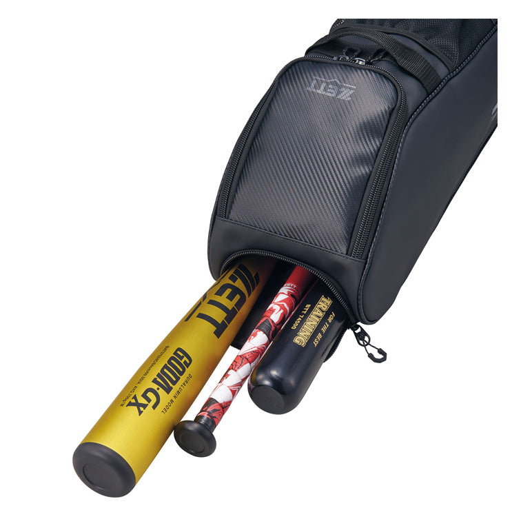 【野球道具が全て入る】ゼット プロステイタス オールインツールケース バット3本 グローブ スパイク BCP7306 野球 バッグ バットケース 3本入れ 大人 一般 zett prostatus