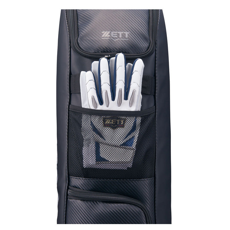 【野球道具が全て入る】ゼット プロステイタス オールインツールケース バット3本 グローブ スパイク BCP7306 野球 バッグ バットケース 3本入れ 大人 一般 zett prostatus