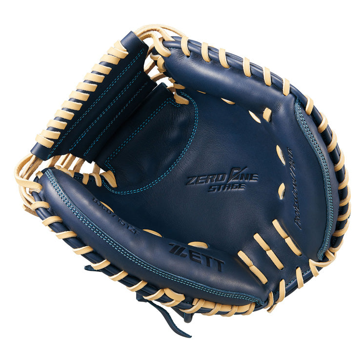 【2025モデル】ゼット 少年軟式 キャッチャーミット ゼロワンステージ 右投げ用 少年野球 J号対応 BJCB71512F 捕手 学童野球 子供 キッズ ジュニア こども 子ども 軟式グローブ 軟式グラブ 軟式ミット J号球 J号ボール zett