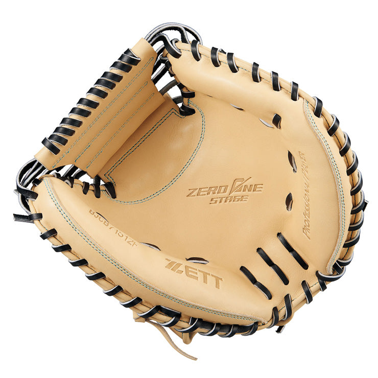 【2025モデル】ゼット 少年軟式 キャッチャーミット ゼロワンステージ 右投げ用 少年野球 J号対応 BJCB71512F 捕手 学童野球 子供 キッズ ジュニア こども 子ども 軟式グローブ 軟式グラブ 軟式ミット J号球 J号ボール zett