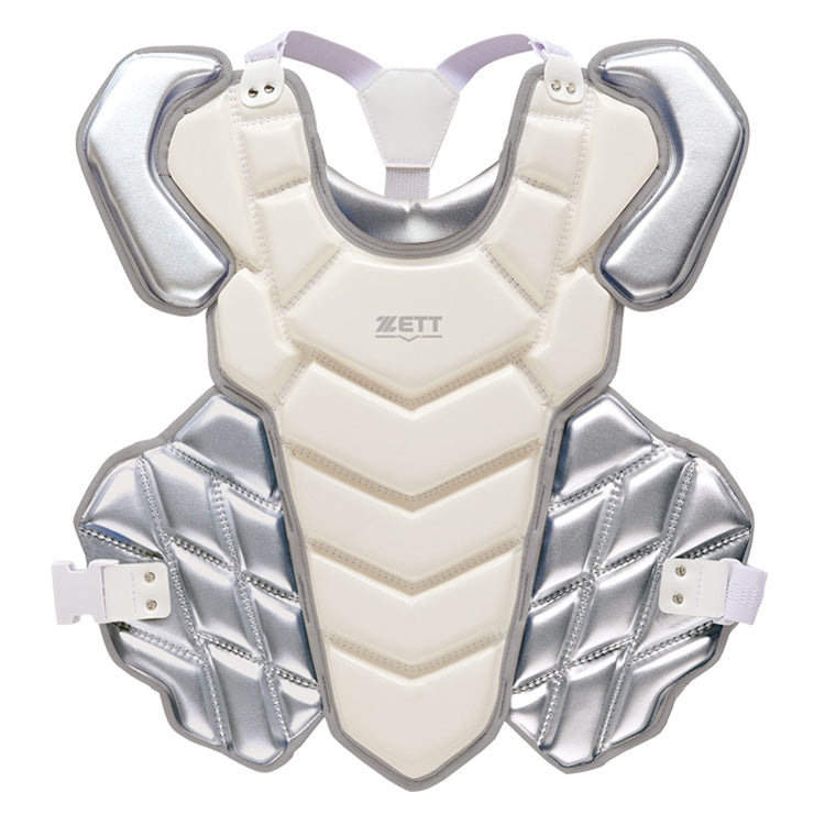 【2026モデル】ゼット 限定 硬式 ホワイト キャッチャー防具 3点セット マスク プロテクター レガース 専用バッグ BL1352WHA 熱中症対策 硬式野球 高校野球 練習 大学野球 社会人野球 捕手用 キャッチャー道具 キャッチャー用具 一式 レガーツ レガーズ 真っ白 zett set