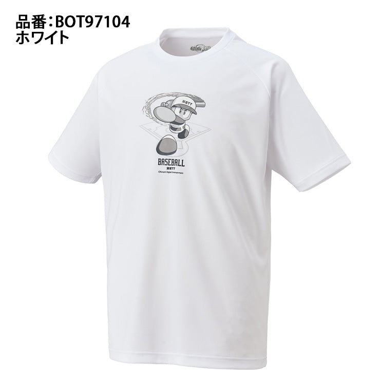 2024モデル】ゼット 野球 パワプロ コラボ Tシャツ 半袖 メンズ ユニ 