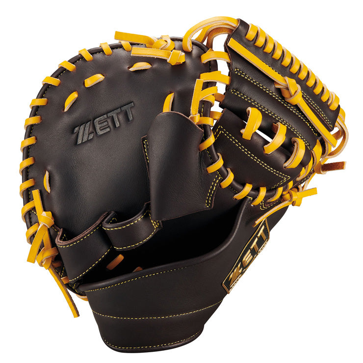 【2026モデル】ゼット 硬式 トレーニング キャッチャーミット 練習用 ミット 捕手用 右投げ用 BPCB17612 捕球練習 トレーニング用 硬式用 軟式用 トレーニングミット zett