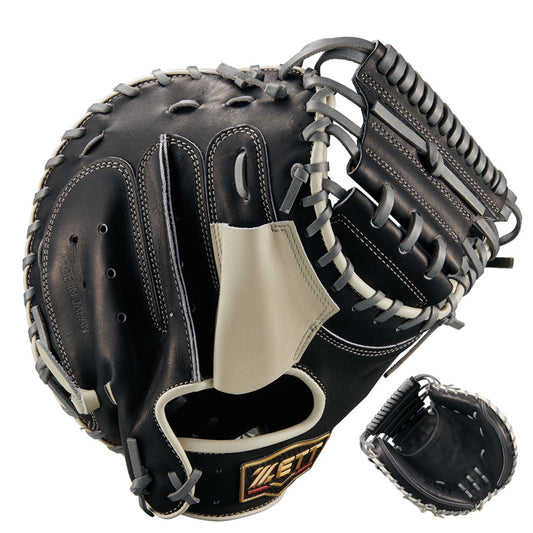 【2025モデル】ゼット プロステイタス 限定 硬式 キャッチャーミット 森モデル プロ仕様 右投げ用 BPCPRO25M 捕手用 硬式用 右利き用 大人 一般 硬式野球 硬式グローブ 硬式グラブ 硬式ミット 日本製 国産 PROSTATUS ZETT