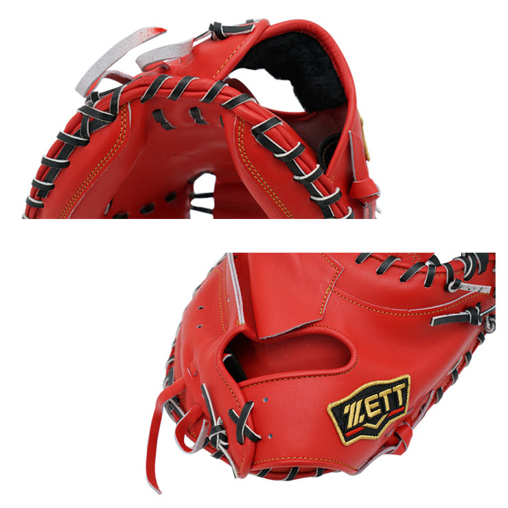 【2025モデル】ゼット プロステイタス 限定 硬式 キャッチャーミット 小指2本入れ仕様 森モデル 右投げ用 高校野球対応 BPROCM962G 捕手用 硬式用 右利き用 大人 一般 高校生 中学生 硬式野球 硬式グローブ 硬式グラブ 硬式ミット 日本製 国産 PROSTATUS ZETT