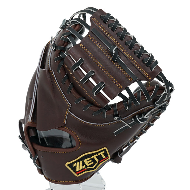 【2025モデル】ゼット プロステイタス 限定 硬式 キャッチャーミット 小指2本入れ仕様 森モデル 右投げ用 高校野球対応 BPROCM962G 捕手用 硬式用 右利き用 大人 一般 高校生 中学生 硬式野球 硬式グローブ 硬式グラブ 硬式ミット 日本製 国産 PROSTATUS ZETT