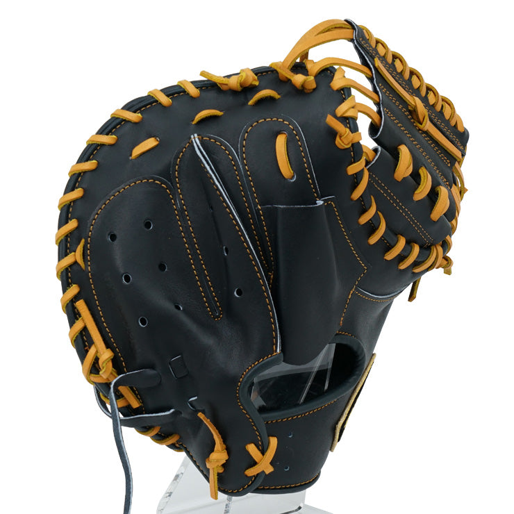 【2025モデル】ゼット プロステイタス 限定 硬式 キャッチャーミット 小指2本入れ仕様 森モデル 右投げ用 高校野球対応 BPROCM962G 捕手用 硬式用 右利き用 大人 一般 高校生 中学生 硬式野球 硬式グローブ 硬式グラブ 硬式ミット 日本製 国産 PROSTATUS ZETT