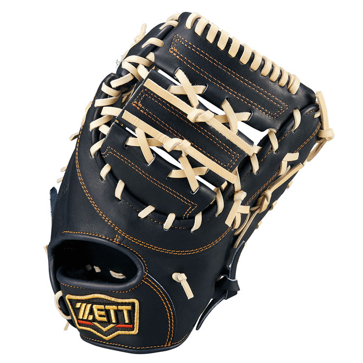 【2025モデル】ゼット プロステイタス 硬式 ファーストミット 右投げ用 高校野球対応 BPROFM333G 一塁手用 硬式用 大人 一般 硬式野球 硬式グローブ 硬式グラブ 硬式ミット 日本製 国産 PROSTATUS ZETT